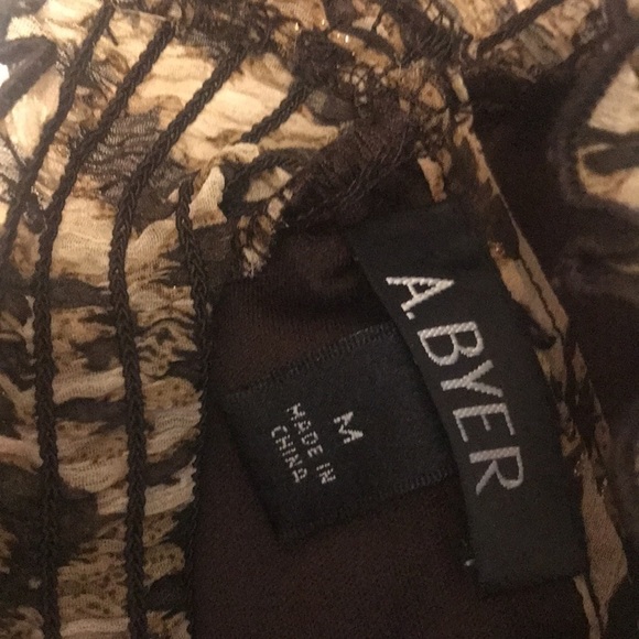 𝅺A. Byer Cheetah Print Top - Picture 7 of 12